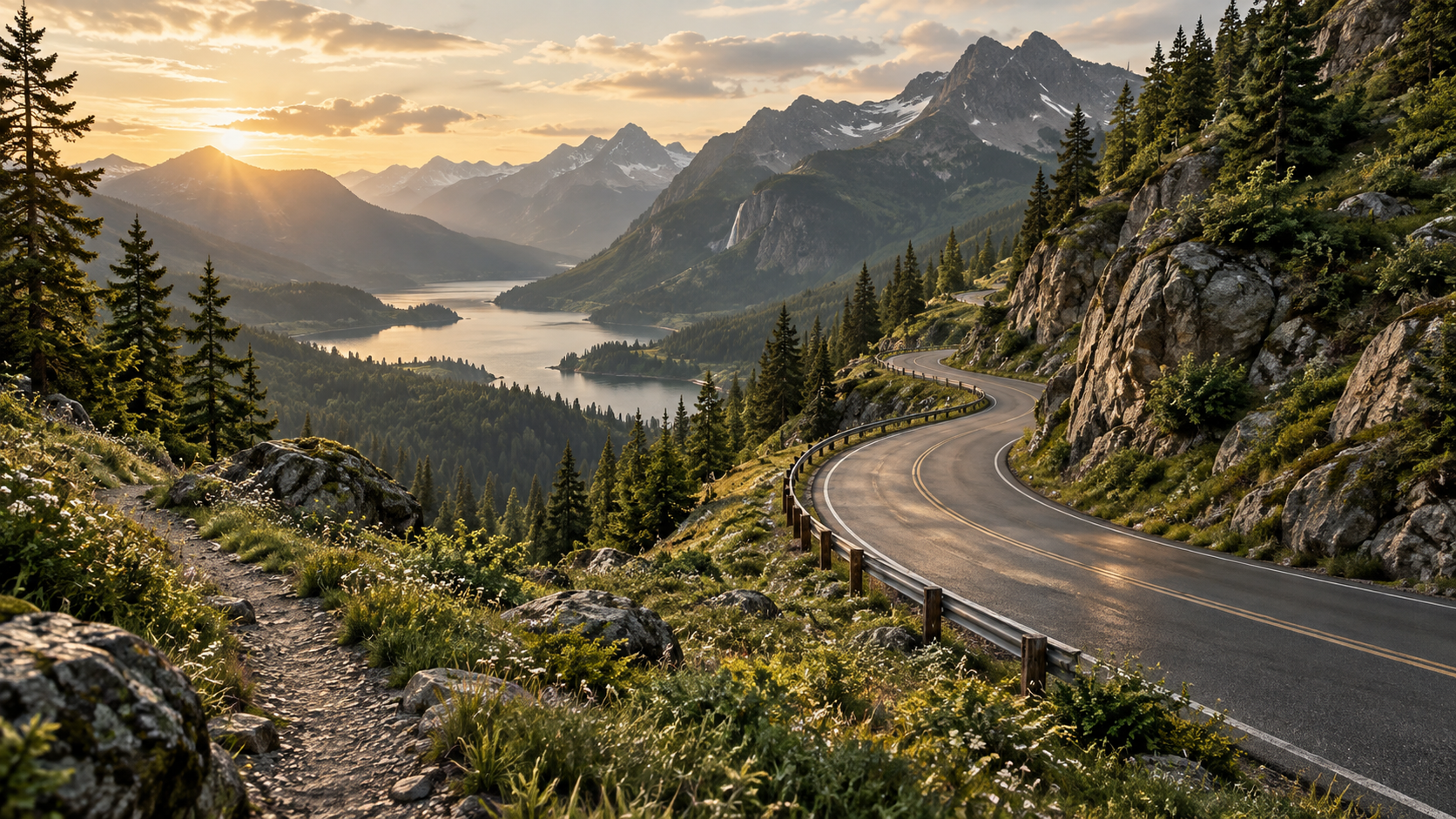 Mountain passage